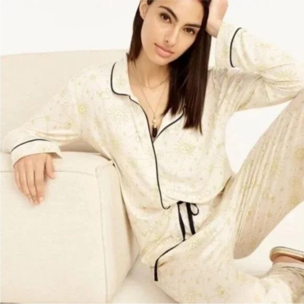 JCrew Zodiac Pajama Set Size XS - Picture 2 of 9